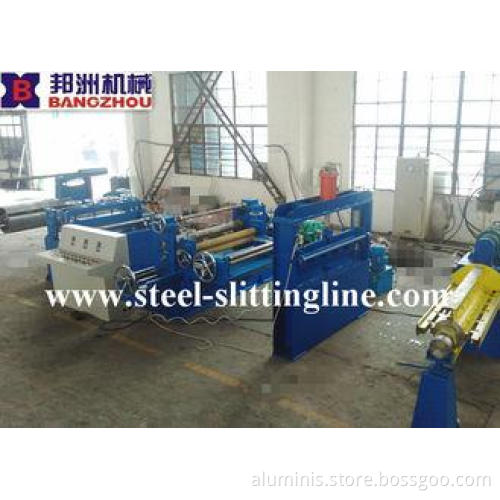 Motorized and Simple Steel Slitting Line and slitter machin
